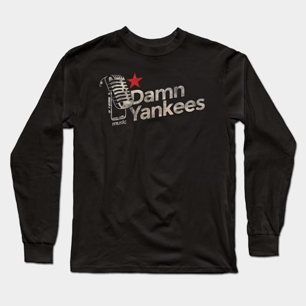 Damn Yankees Vintage Long Sleeve T-Shirt by G-THE BOX